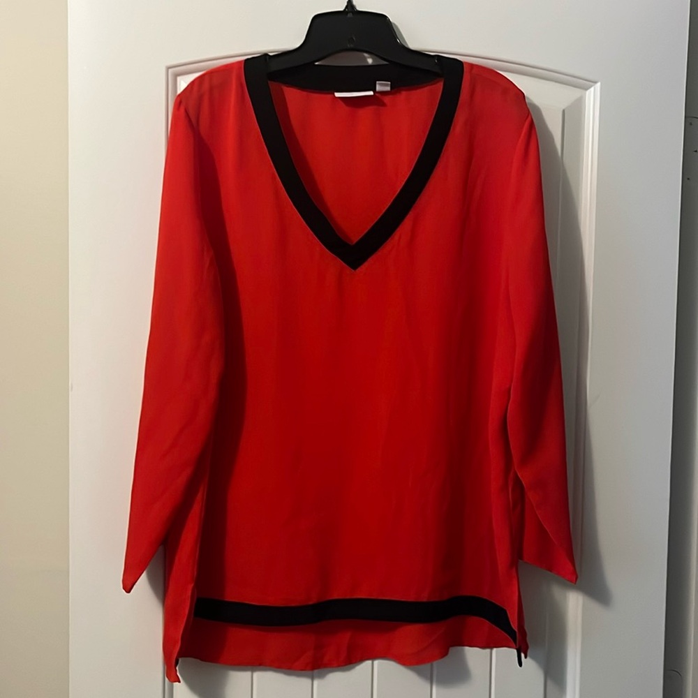 New York & Co-size XL-Black & Red shirt
